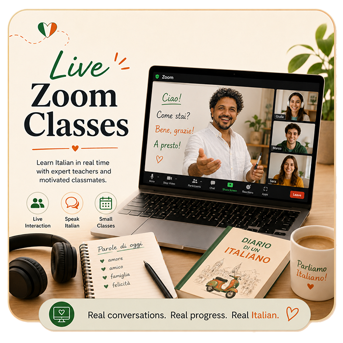 Ciao Italian Class student portal